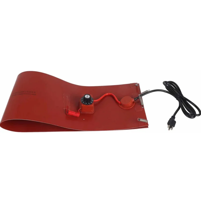 30℃~150℃ 120V Drum Pail Heater 55-Gallon YSJWAER - 10inch Heat Pad Silicone Barrel Band Warmer 30℃~150℃ 120V