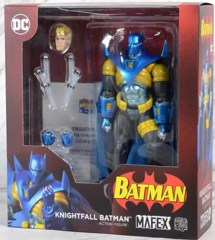 MAFEX マフェックス No.144 KNIGHTFALL BATMAN IN STOCK!! OFFICIAL MAFEX Knightfall No.144 Azrael Batman (US
