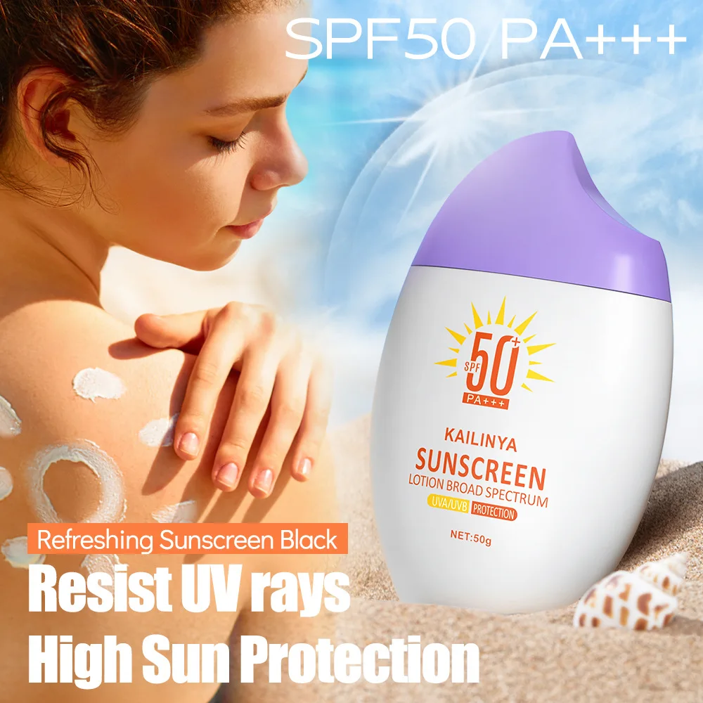 Summer Sunscreen, Refreshing and Non-greasy, Nourishing and Moisturizing, Suitable for Outdoor Use on Beaches in Summer.