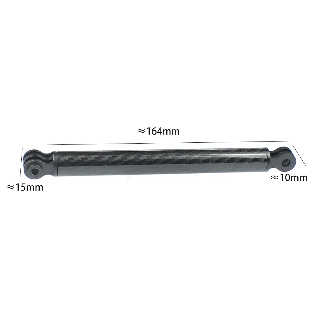 Selfie Helm Verlängerung Arm Halterung Stativ Adapter Carbon Faser für GoPro Hero 13 12 für Insta360 X4 OSMO Action 5Pro Halterung – Detail 28