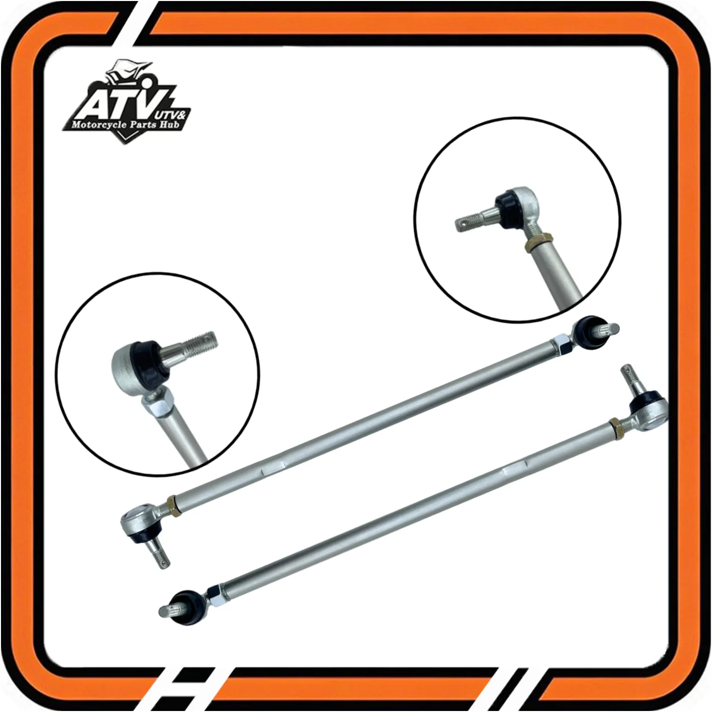 2Pcs Original Steering Tie Rod 9AWA-104100 For CF CForce 800XC 850 Touring X8H.O. 1000 Overlander X10 ATV