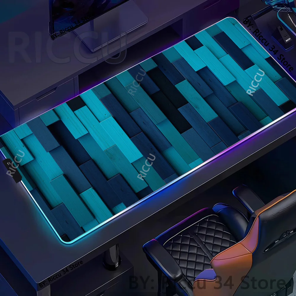 

RGB accessories HD Mouse Pad XXL 3D Playmat Soft Office Non-Slip Table Mat Mice Pad Gaming wall tile printon Computer Mouse pad