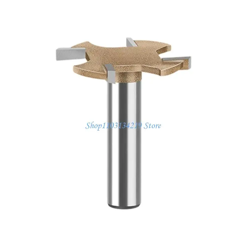 

N5KC Professional Woodworking Router Bit Quadruple Edges Large Diameter For Carving