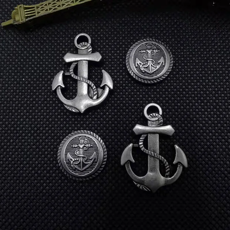 5 Pcs Metal Studs Rivets Spike Stylish Riveting Parts for Leather Bag Garment Shoe DIY Craft Decorate Accessories Boat Anchor