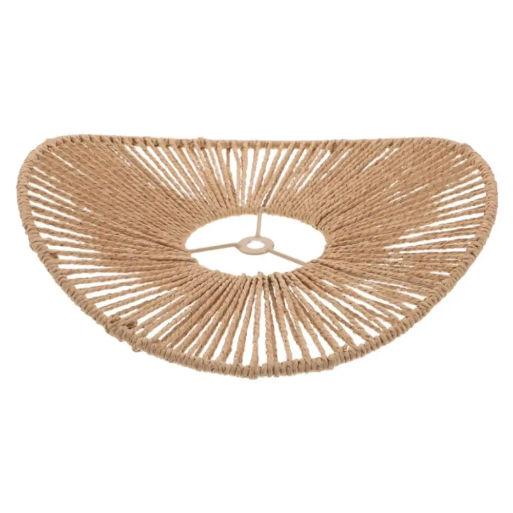 Decorative Lighting Handmade Lamp Shade Woven Lotus Shaped Pendant Light Mini Pendant Radial Hollow Wall Lamp Shade Living Room