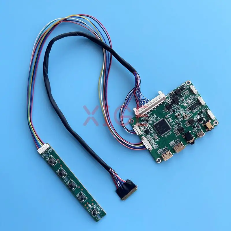 Controller Driver Board For HT156WXB-100 HB156WX1-100/200 1366x768 LVDS 40 Pin Mini-HDMI Laptop Monitor Micro USB 15.6