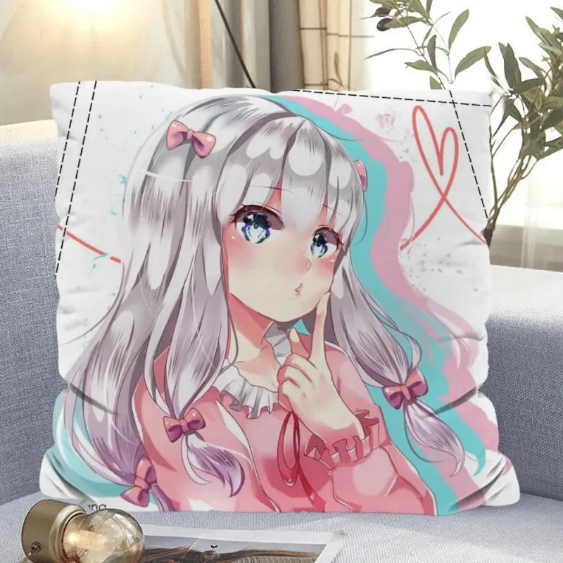 Izumi Sagiri Decorative Cushion Covers for Decorative Cushions Cushion Cover Sleeping pillowcase Home pillowcase Sofa