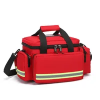 Botiquines de Primeros Auxilios Médicos de Emergencia para Exteriores, Bolsa Médica de Rescate Multifuncional de Tela Oxford, Servicio Comunitario, Médico