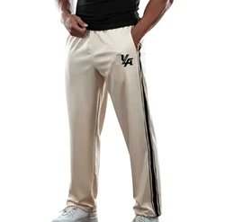 Men's Printed Jogging Pants Ya Fitness Sports Running Pants Original Solid Color Casual Pants Easy To Match With Family Pants