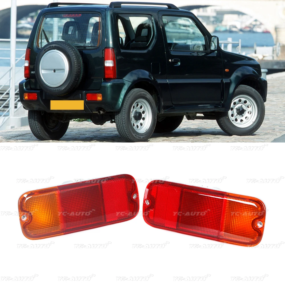 Indicatore di direzione del fanale posteriore del paraurti posteriore dell\'auto fanale posteriore della lampada del freno per Suzuki Jimny 2006