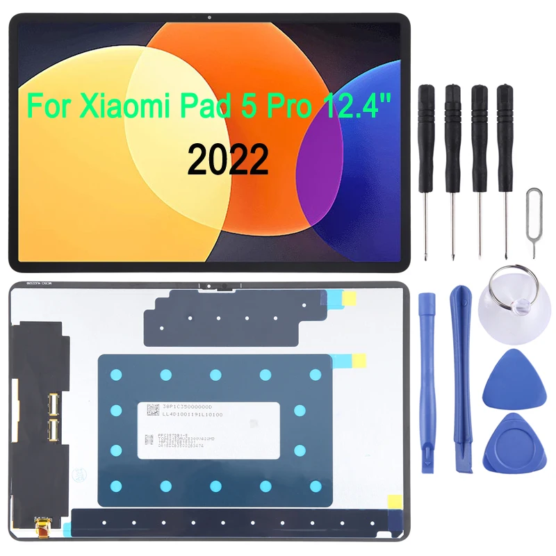 

2022 Tablet IPS LCD Screen For Xiaomi Pad 5 Pro 12.4 inch LCD Display Touch Screen Repair Replacement Spare Part