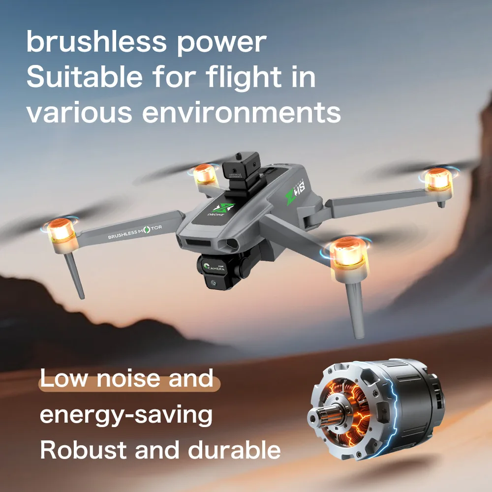 Professional Screen Drone HD Dual Camera LCD Rc Brushless One-Click Airdrop Intelligent Obstacle Avoidance Drones Quadcopter