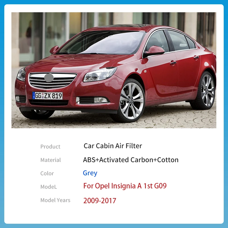 For Opel Insignia A 1st G09 2009~2017 2010 2011 13271190 52425938 1808524 Accessories Car Air Conditioning Filter Transit Filter