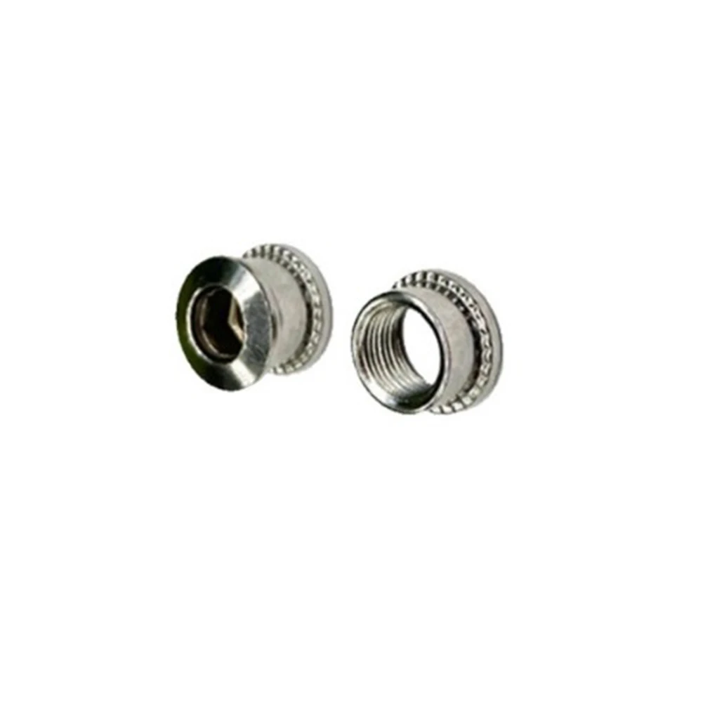 Bike Chainring Bolts 4/5 Pair Bicycle Chainwheel Bolts Crankset Bolts Inner Hexagon Silver Replacement Accessories