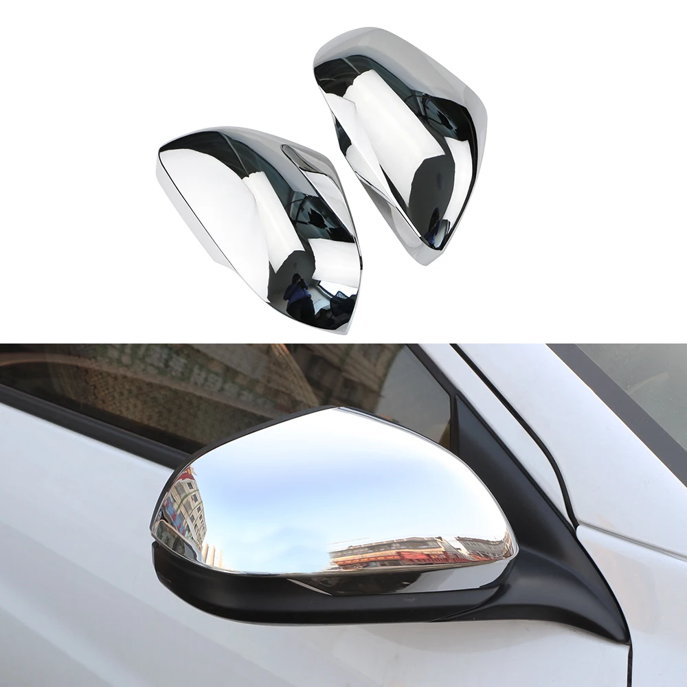 

For Honda HRV HR-V 2014 - 2020 Rearview Mirror Cover 2Pcs Side Mirror Decoration Sticker Trim Protector Styling Accessories