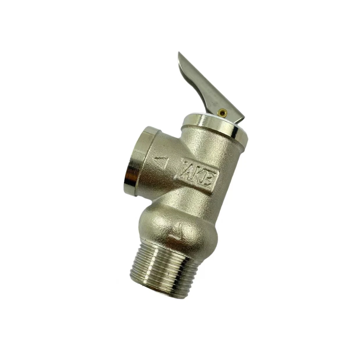 Nickeled Brass 10Bar Pressure Relief Valve 1.0Mpa Safety Valve YA-20 DN20 G3/4