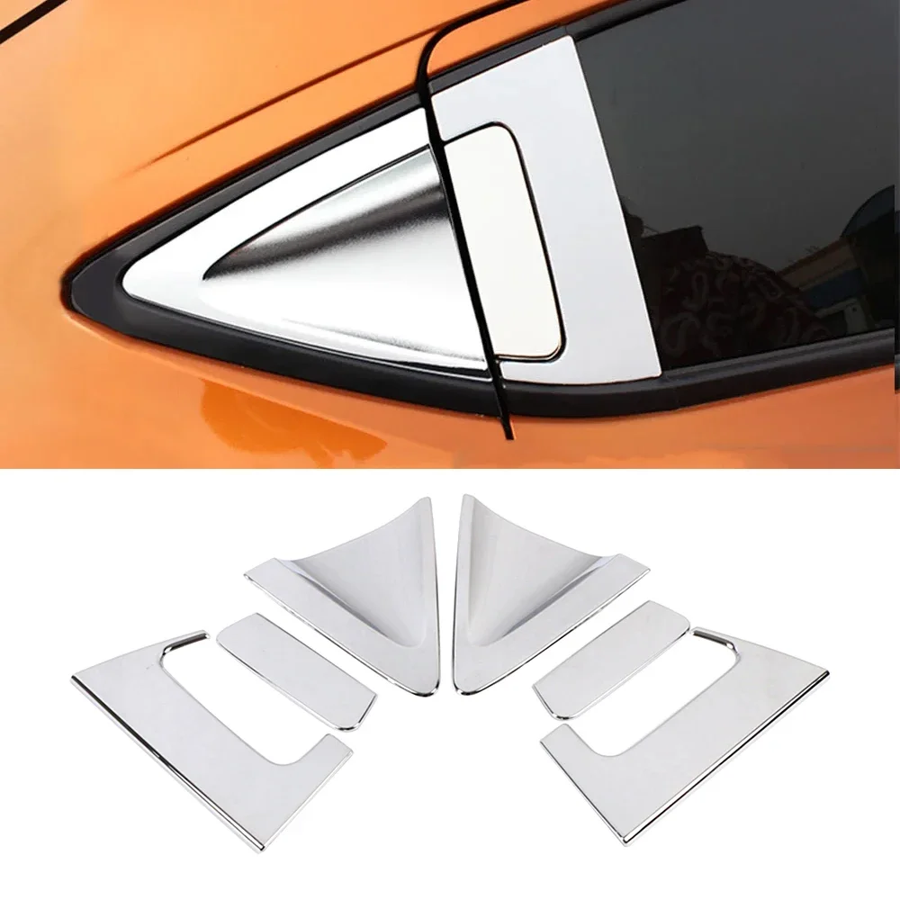 For Honda HR-V HRV 2014-2020 Chrome Rear Side Door Handle Bowl Cover Trim Frame Bezel Styling Garnish