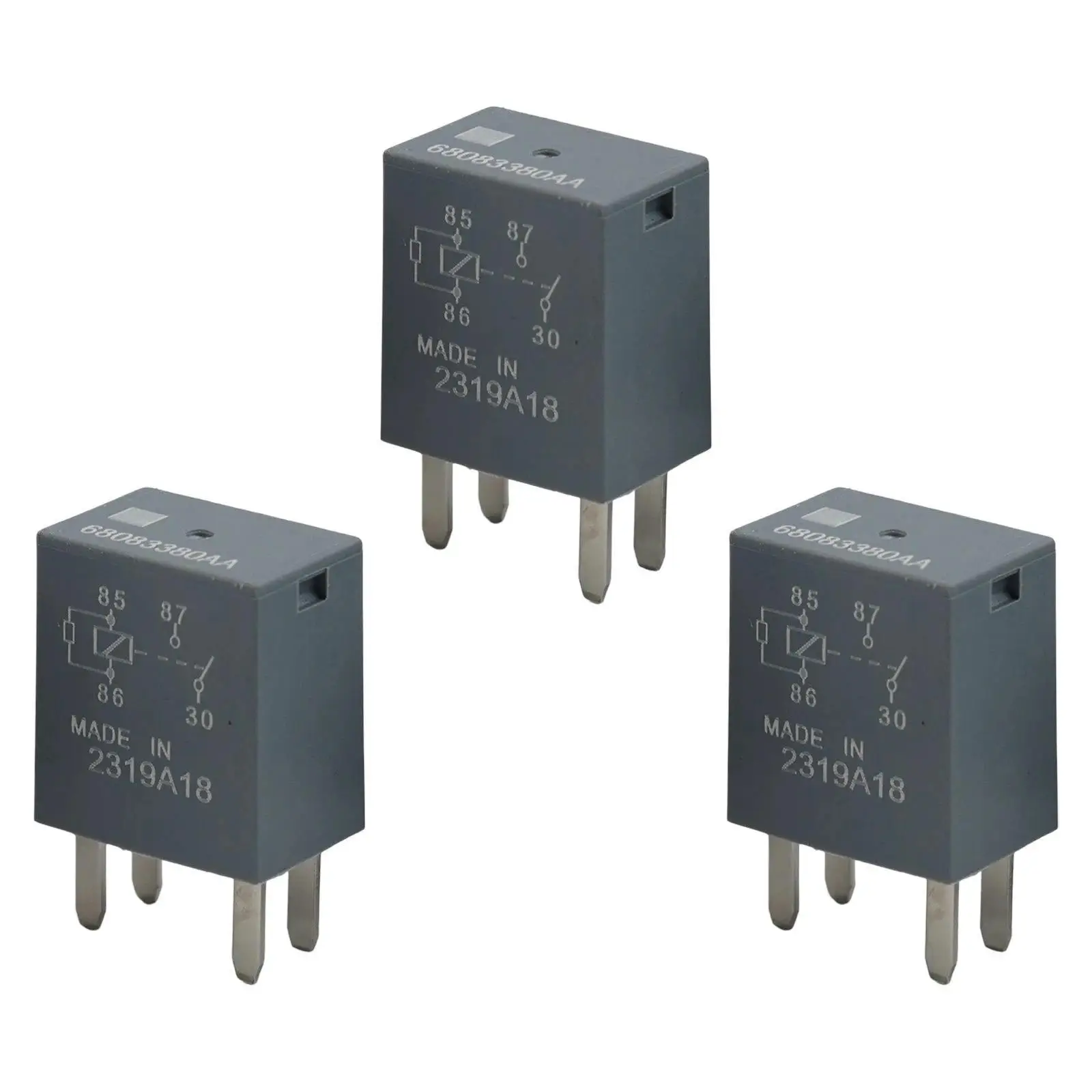 For Dodge Jeep Chrysler 12VDC 35A 4 Pin Car Relay Replacement Electrical Circuits Brand New High-Quality Auto Part 68083380AA