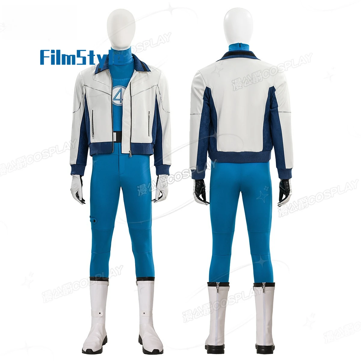 

Mister Fantastic Reed Richards Cosplay Costume Uniform Halloween Carnival Party Christmas Play Role Clothes Clothing