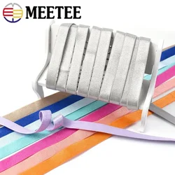 5/10M 8/10/12mm Nylon Bra Strap Elastic Band Underwear Shouder Rubber Bands Sewing strech Ribbons DIY Garment Accessories