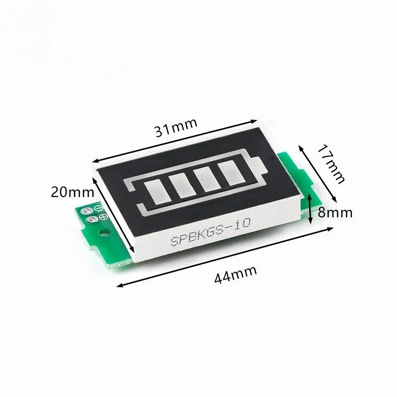 10pcs 1S 2S 3S 4S 6S 7S 8S Series Lithium Battery Capacity Indicator Display Electric Vehicle Power Tester Li-Po Li-Ion Module