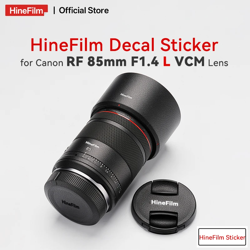

Hinefilm Skin for Canon RF 85mm f/1.4L VCM Lens Sticker RF85F1.4L Wrap Cover for Canon RF85 F1.4 Lens Protective Skin 85 1.4