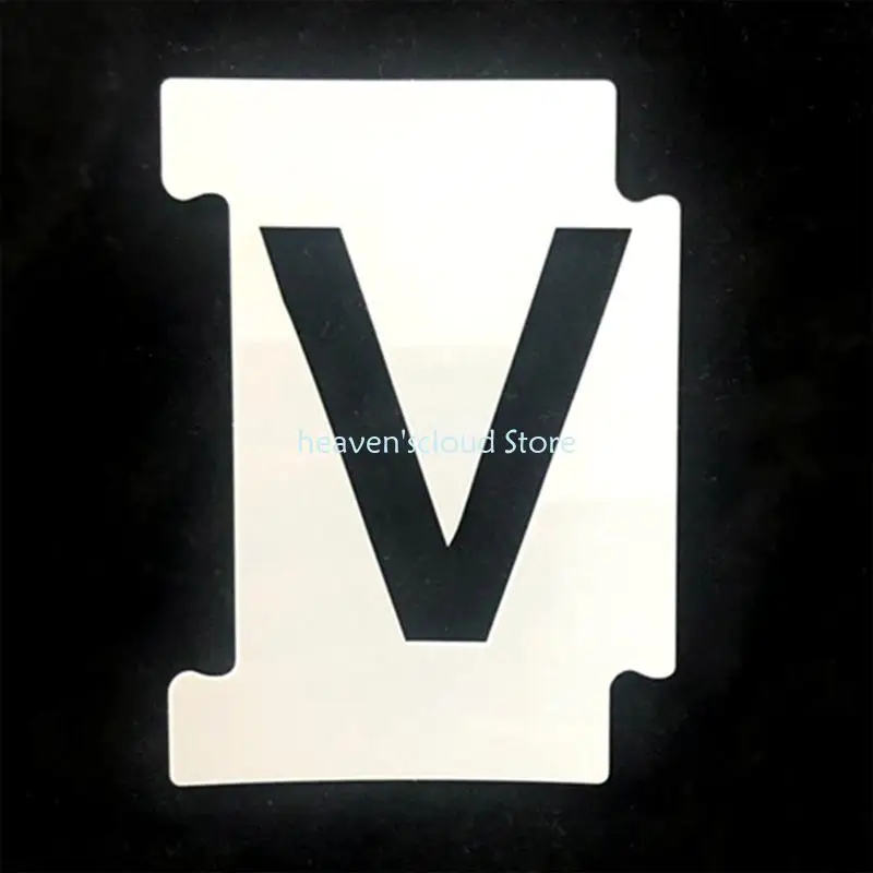 Y88B Reusable Letter Stencils Number Drawing Templates DIY on Canvas Paper Card