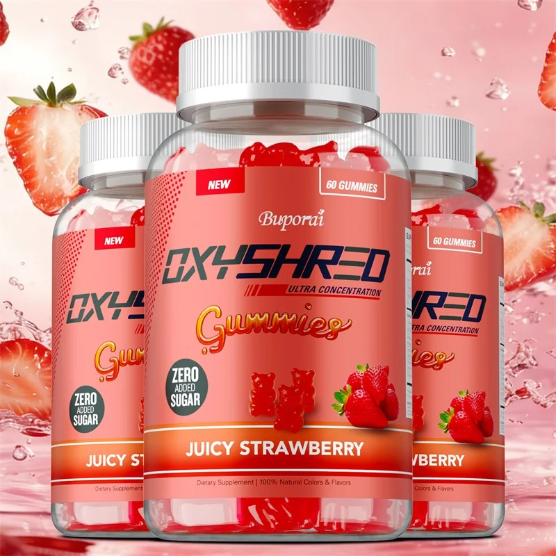OxyShred Gummies - Energy Management, Promotes Metabolism and Digestion, and Enhances Vitality