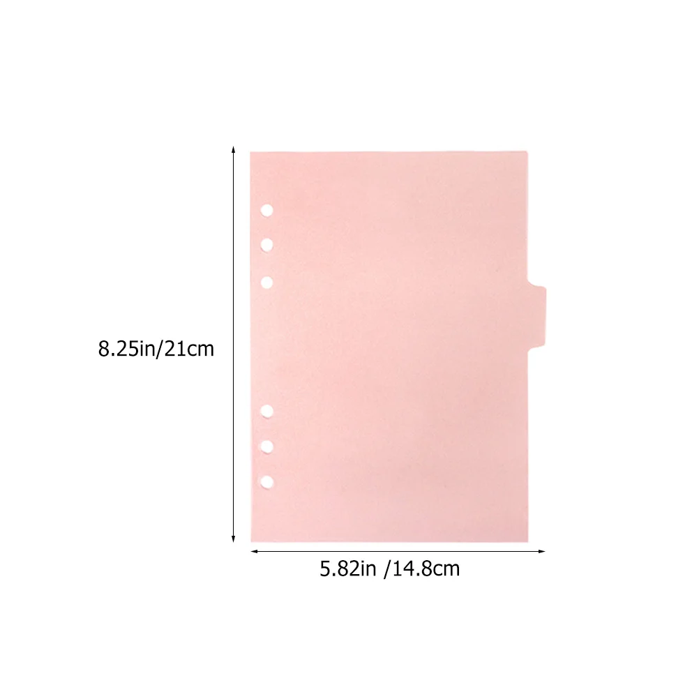 12Pcs Binder Dividers Writable Tabs Indexing Flagging Referencing Notebooks Files Books Planners Creative Design