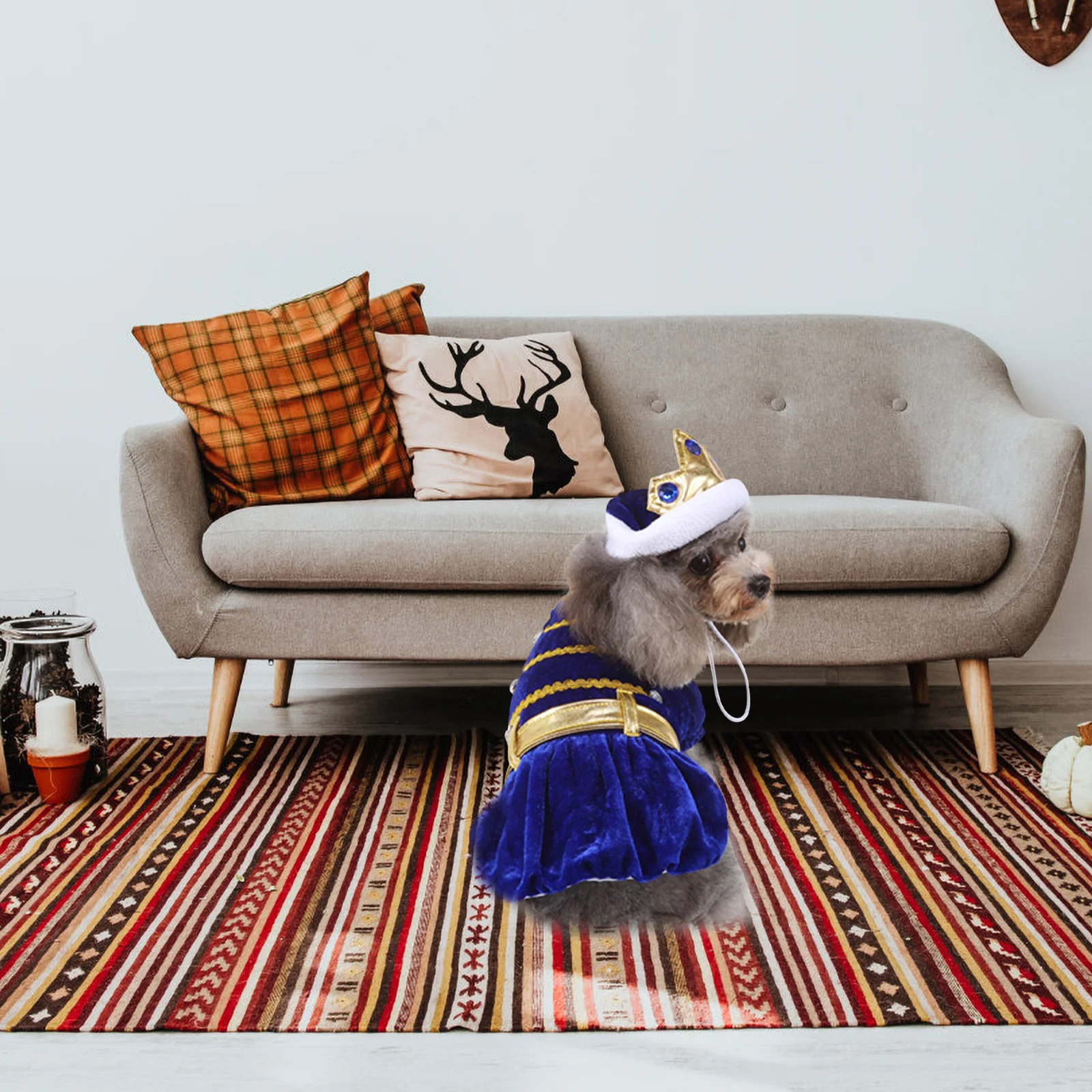 

Pet Funny Clothes Clothing Halloween Cosplay Apparel Outfits Small Dog Costumes Props