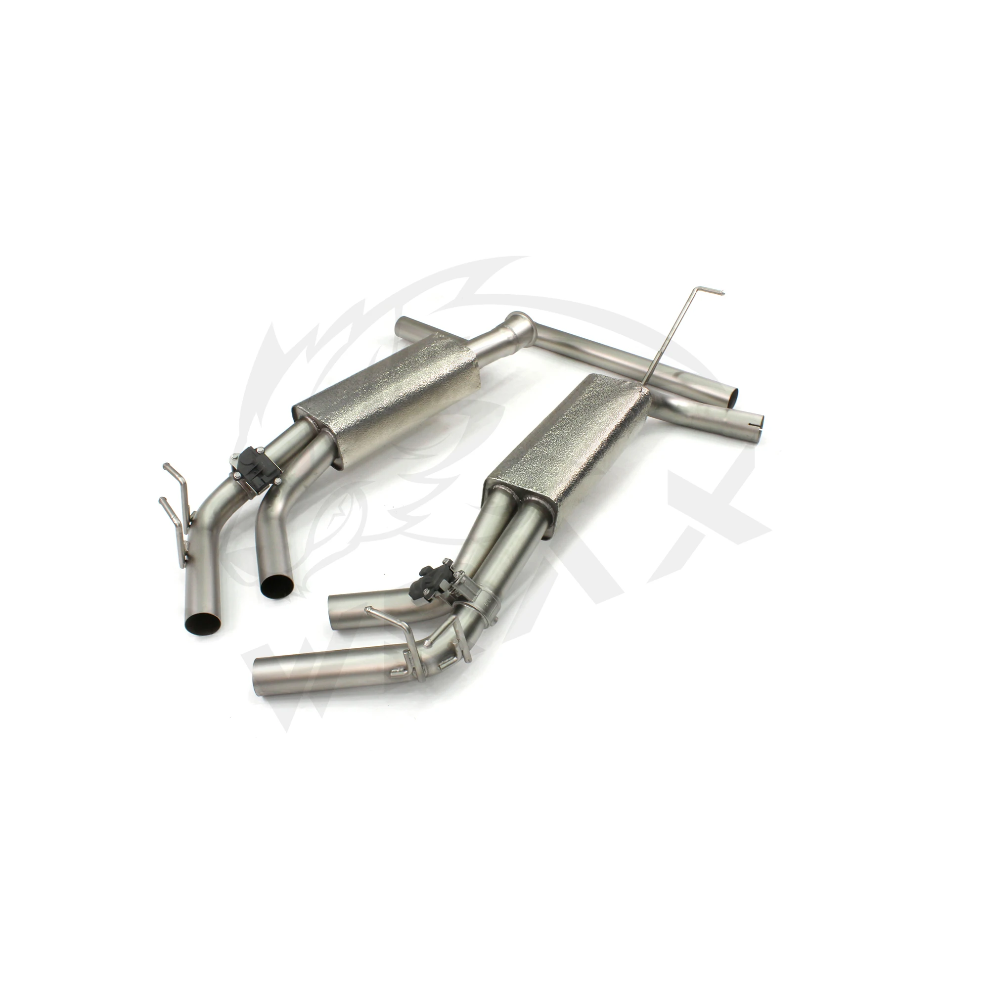 

Suitable for BENZ G350 Valve Catback with Muffler, 304 stainless steel high performance adjustable exhaust system muffler