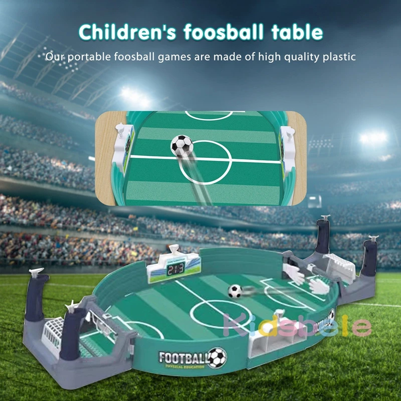 Football Table Interactive Games Tabletop Soccer Pinball Toys Classic Parent-Child Interactive Desktop Sport Board Game Battle