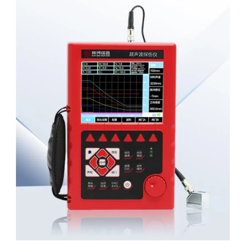 Ultrasonic Flaw Detector XUT610C UT Flaw Detector for Metal Detect