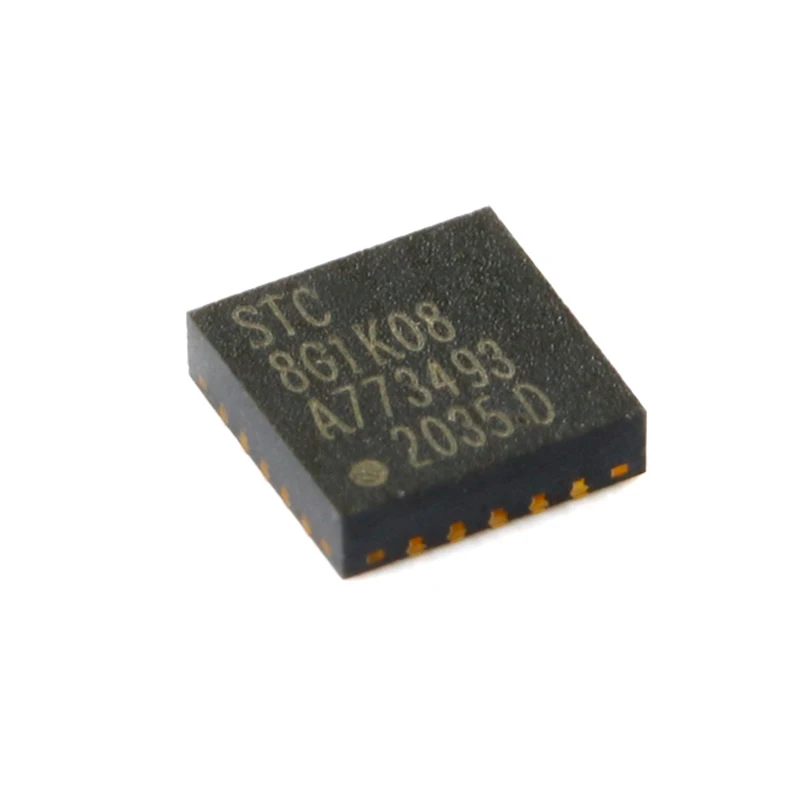 Free shipping  STC8G1K08-38I-QFN20 1T 8051 MCU     10PCS