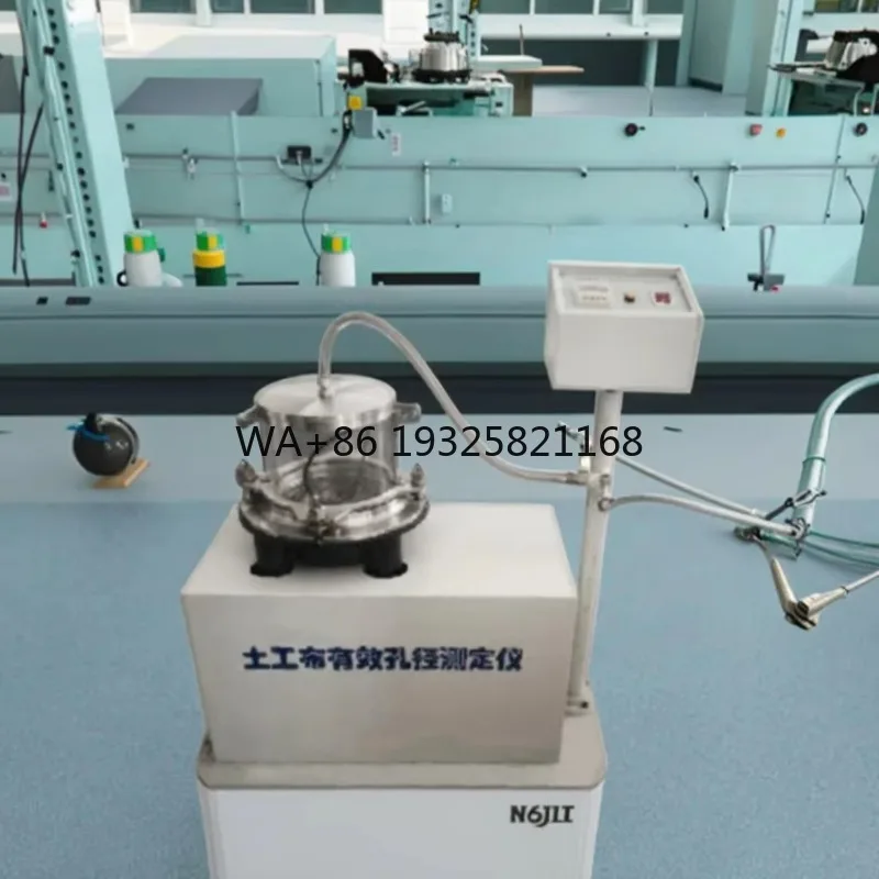 Wet Sieving Method Geotextile Effective Aperture Testing Machine Geotextile Effective Pore Diameter Determination Equipment