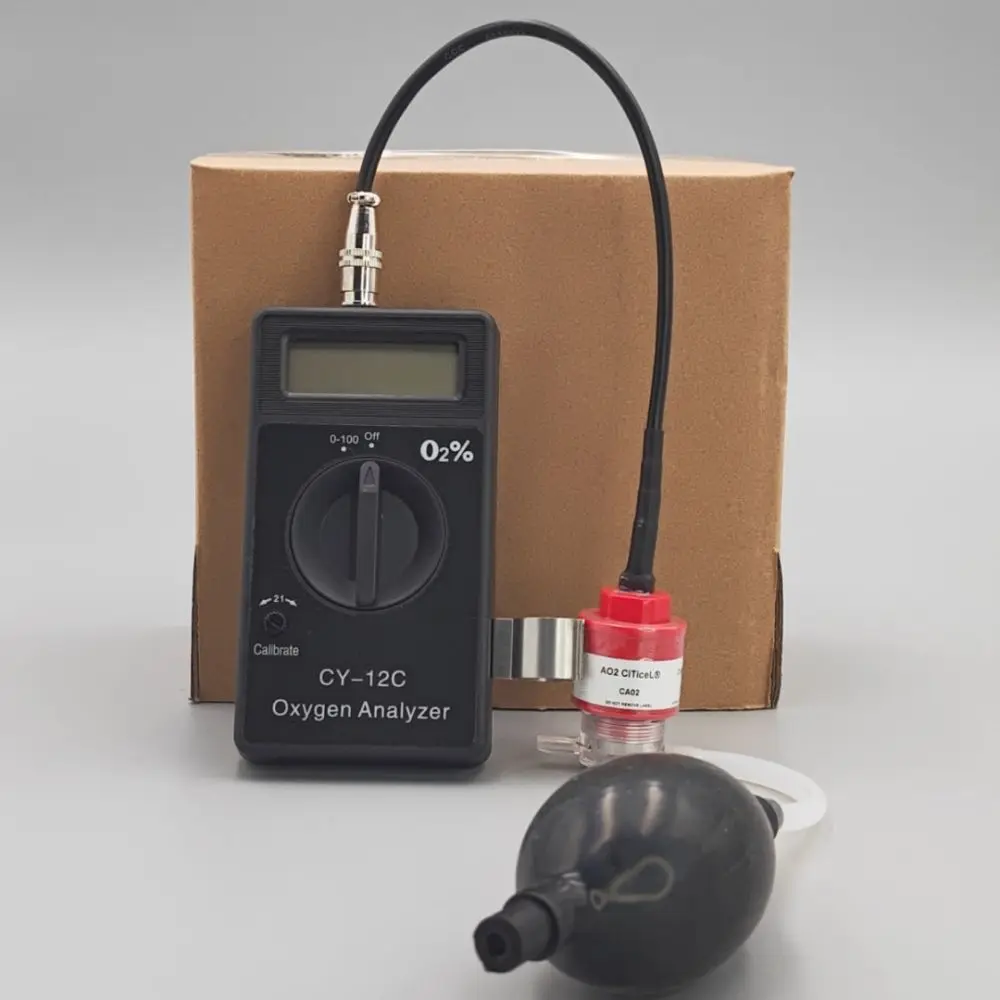 Handheld O2 Gas Meter Oxygen Analyzer Oxygen Concentration Content Tester