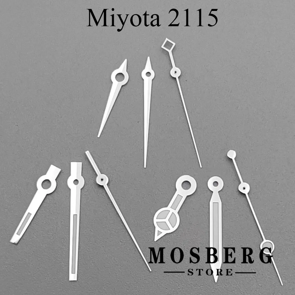 Miyota 2035 Watch Hands Silver Fit 2115 2005 2025 2035 2315 Watches Movement Accessories Parts