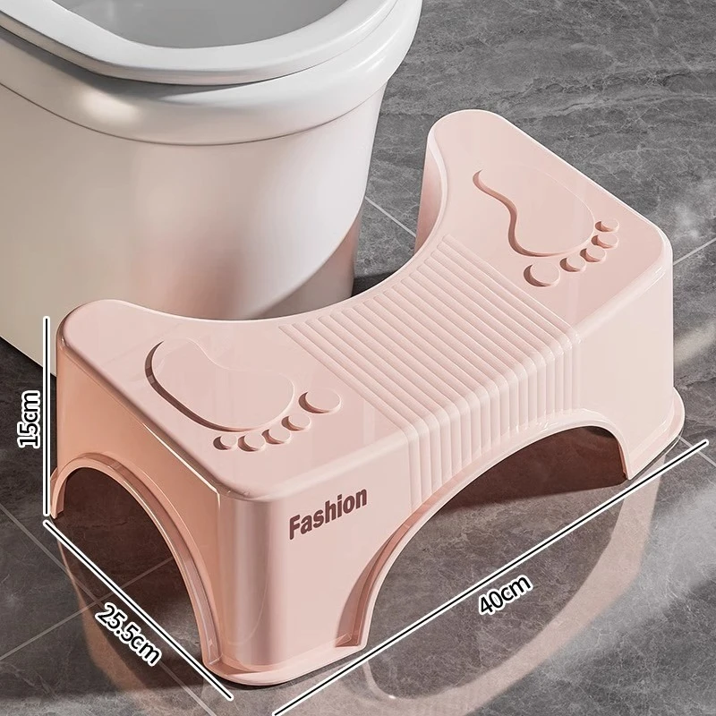 1Pc Toilet Squat Stool for Adults - Portable Bathroom Step Stool with Non-Slip Base, Ergonomic Design for Home Travel Camping image 5