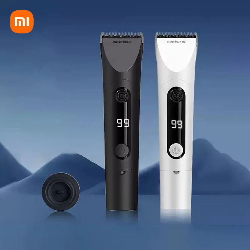 2024 Xiaomi Mijia Hair Clipper Wireless Hair Cutting Trimmer Barber Cutter Titanium Alloy Blade Trimer for Men Electric Shaver