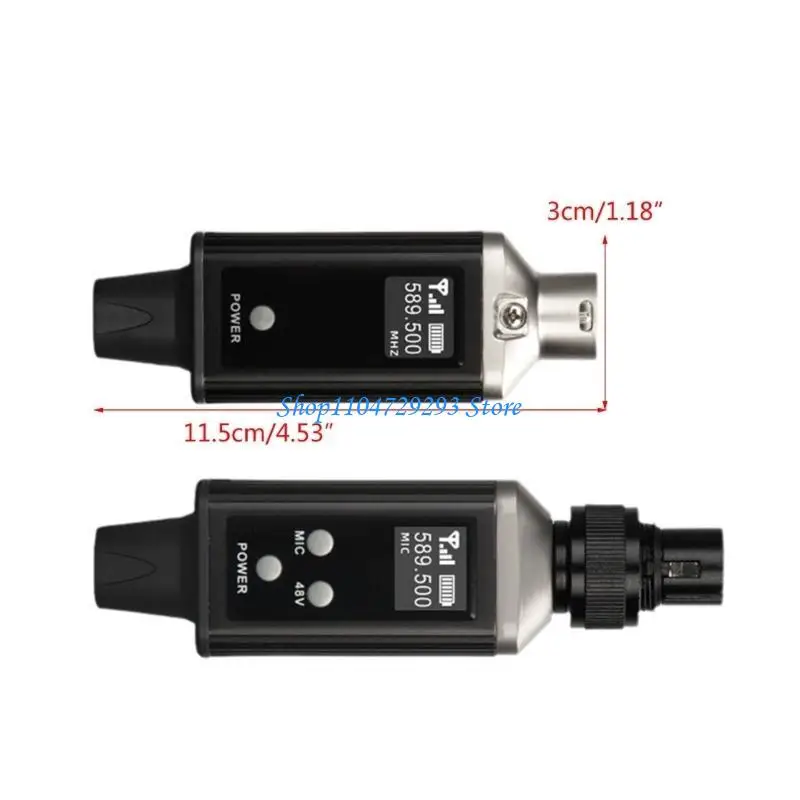 Trasmettitore e ricevitore adattatore per sistema microfonico wireless Y2GD Segnale chiaro e semplice da usare