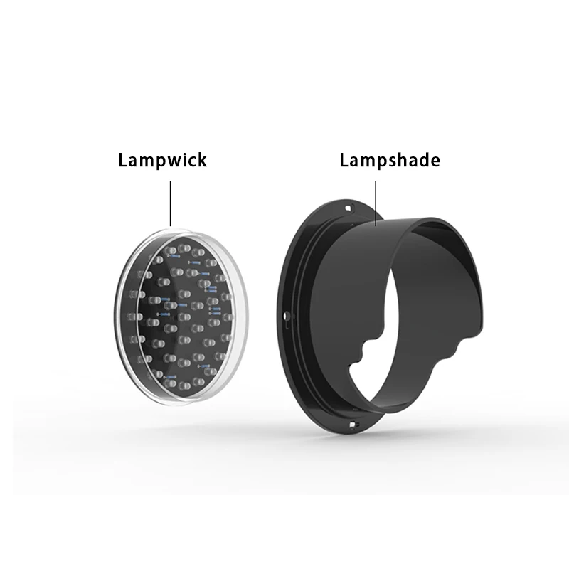 Modulo semaforo monocolore rosso, giallo e verde DC12V /24V 100mm