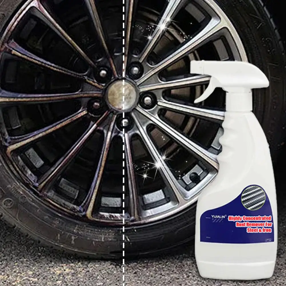 120/500ml Rust Remover For Stainless Steel Rust Remover Dissolver Fast Rust Removal Powerful Metal Rust Remover Car Maintenance