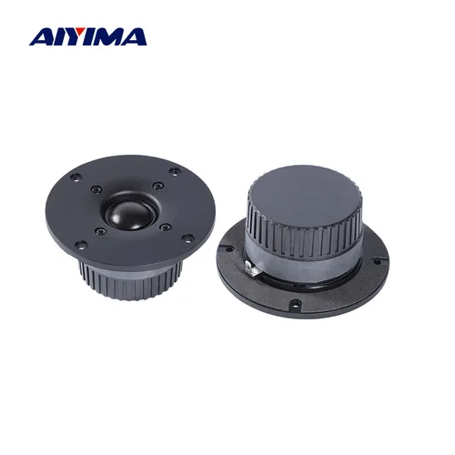 Imagen 2 del producto AIYIMA 2 uds 4 pulgadas cúpula película de seda Tweeter 6ohm 20W HIFI DIY altavoz de estantería Anti-magnético Hifi sonido en casa música teatro