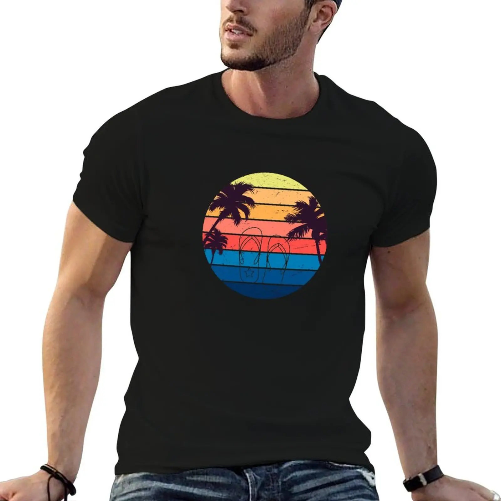

flip flop day T-Shirt man t shirts for men printed t shirts for man man t shirts high quality luxury brand T-shirt