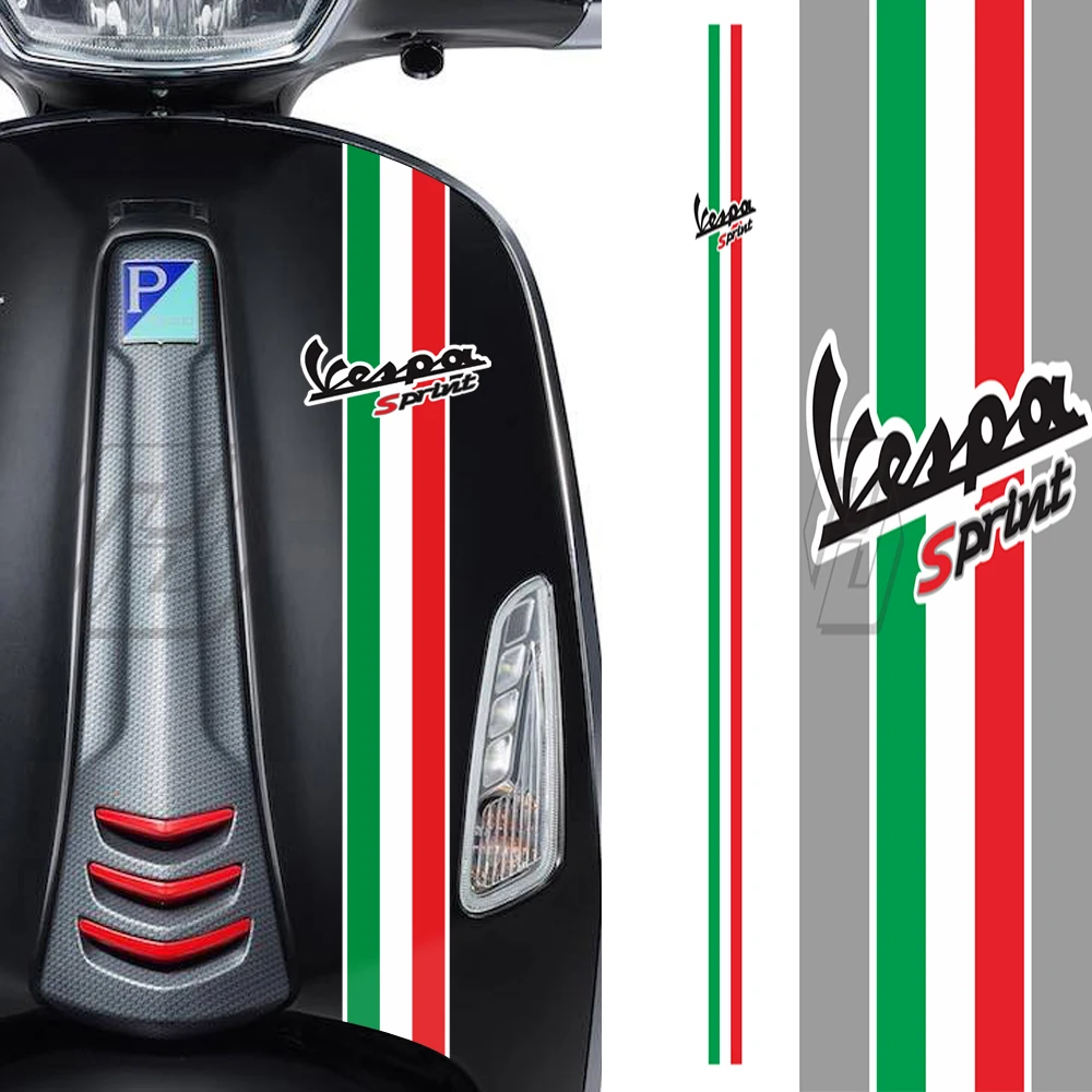 รูปลอกสะท้อนแสงกันน้ำสำหรับ Vespa GTS300 GTS Super Sprint Primavera 50 125 150 200 250 300