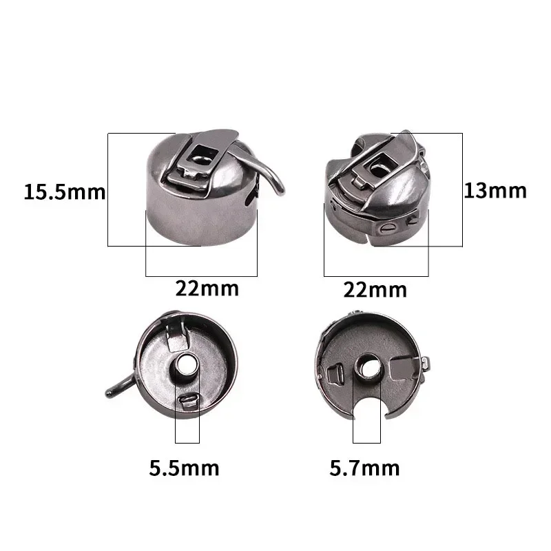 1pcs Sewing Machine Bobbin Case Household/Industrial Computer Flat Car Shuttle For Lockstitch Brother Sewing Machine Accessorie