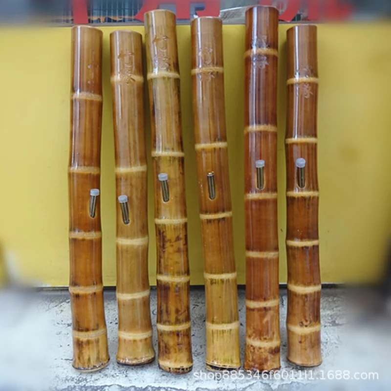 Natural Bamboo Half Head Bamboo Pipe Water Bamboo Pipe Laoqiang Fine Grade Length Bamboo Pipe