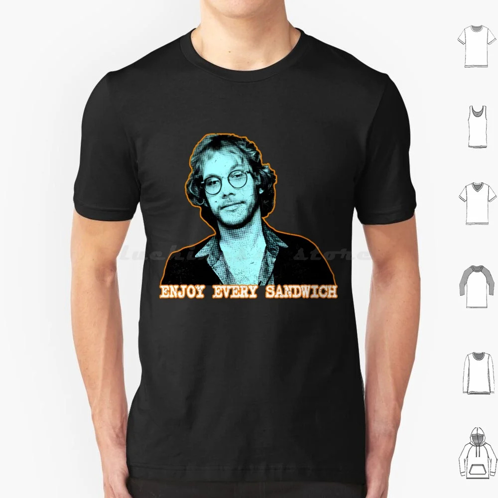 Enjoy Every Sandwich-Warren Zevo T Shirt 6xl Cotton Cool Tee Warren Zevon American Singer Songwriter Musician Man Talent