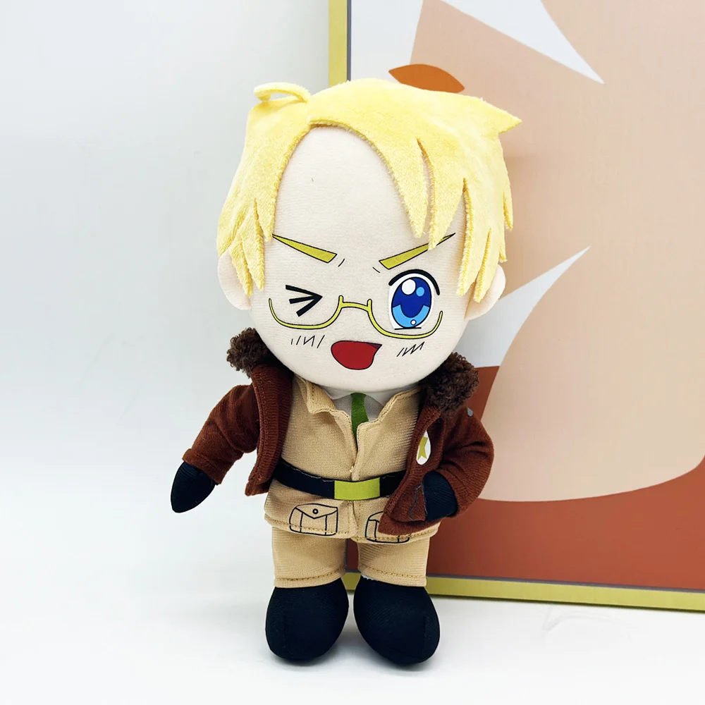 2025 New 26cm In Stock Hetalia: Axis Powers Plush Cute Doll Cotton Doll Anime Peripherals Plushie Toy Halloween Christmas Gift