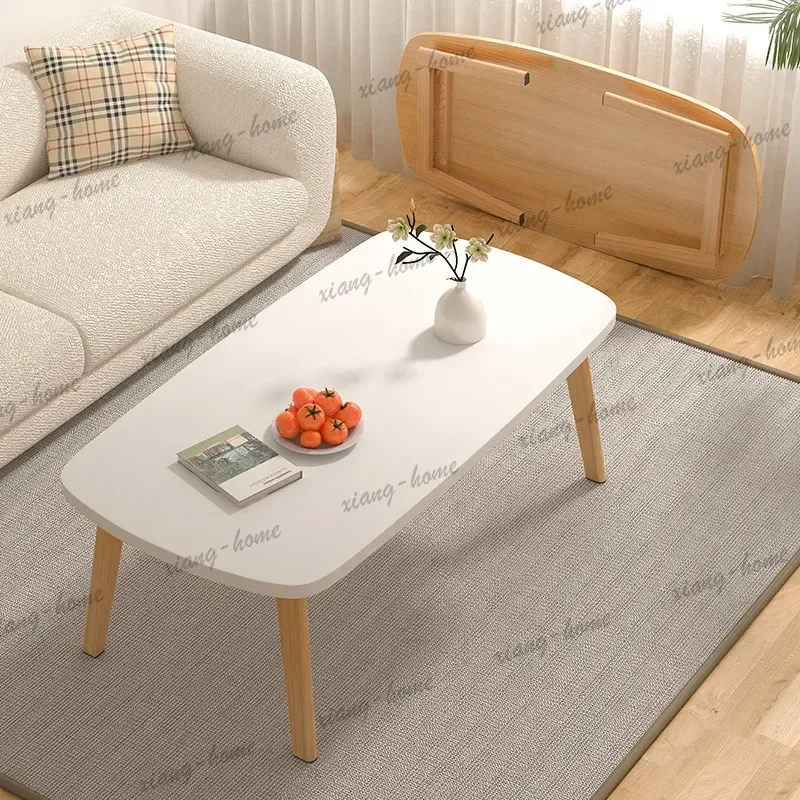 ljy Multi-functional Balcony Coffee Tables Tea Home Furniture Living Room Coffee Tables Homestay Mdf Furniture ChaJi MH40CJ